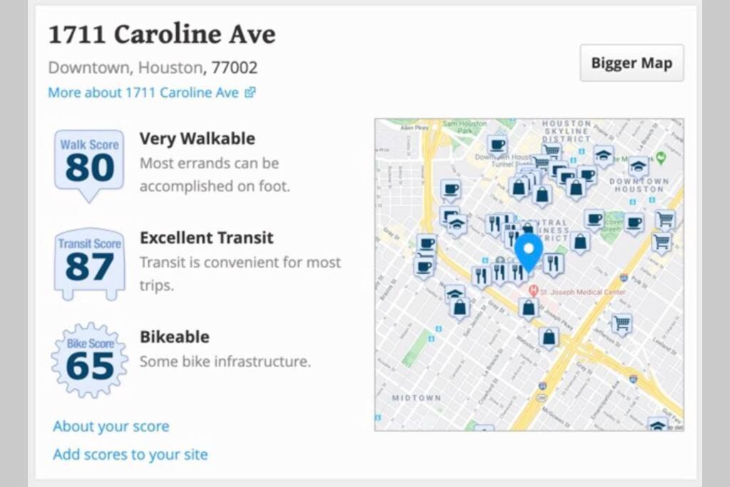 Ferienwohnung New Apart Downtown - 5Min Stadium/Parks/Museum Houston Exterior foto