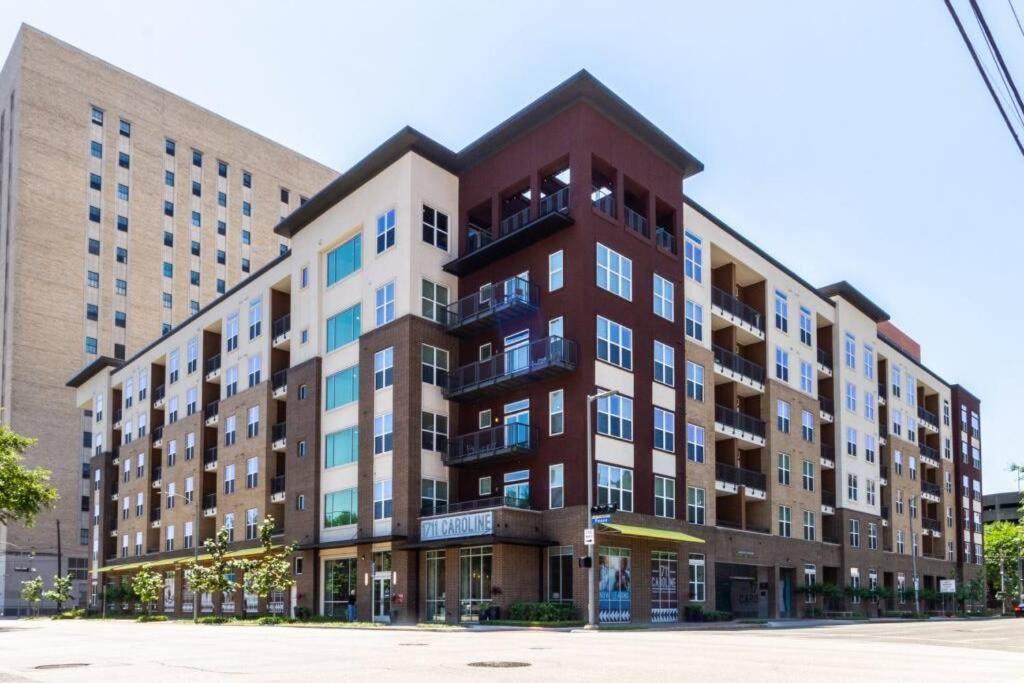 Ferienwohnung New Apart Downtown - 5Min Stadium/Parks/Museum Houston Exterior foto